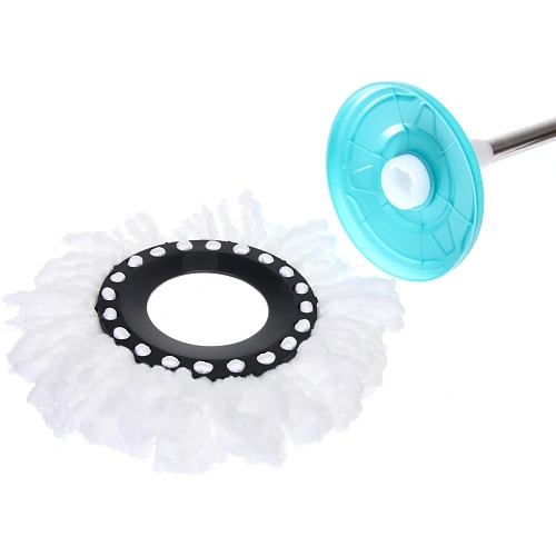 Набор для уборки Селфи Юла (ведро с отжимом, швабра, две насадки) в цветной коробке_6