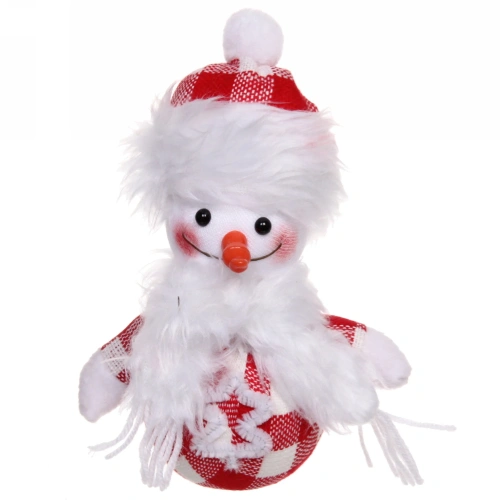 Украшение новогоднее подвесное "Снежная забава" 18*13 см