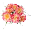 Искусственные цветы "Цветочная мелодия" 50см 9 цветков розово-красные