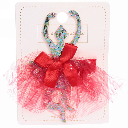 Зажим для волос Балеринка”, микс 6 цветов, 8,510см_9