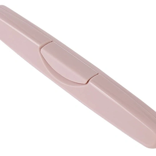 Футляр для зубной щётки цвет бежево-розовый