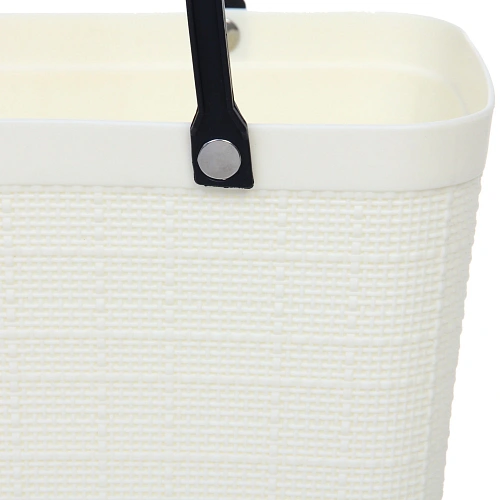 Корзина - сумка для хранения СТЭНТ, цвет белый, 2751534см _5
