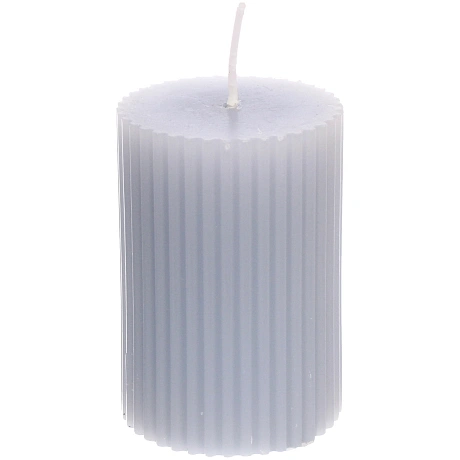 Свеча "Французская ночь" 5*7,5 см, серый