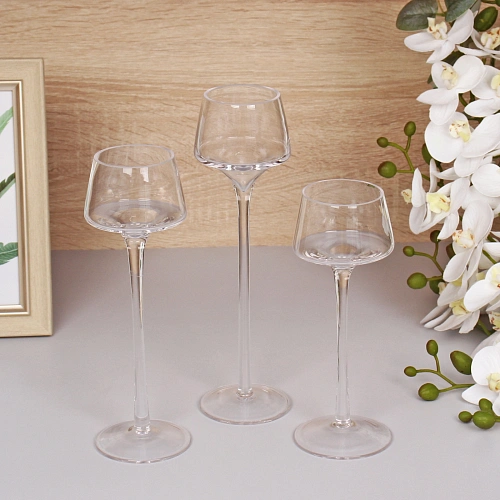 Подсвечники в наборе 3шт Сrispy 7,520,23,26см _7