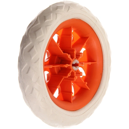 Тележка хозяйственная с сумкой (933034см, колеса 16см,грузоподъемность до 30 кг) Оранжевая_16