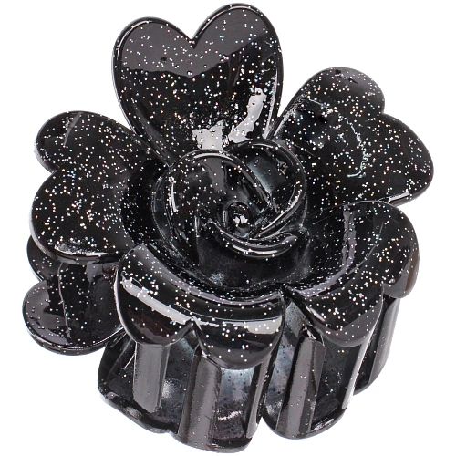 Заколка - краб для волос AKS - SALVATORE, микс 6 цветов, роза, 77см _8