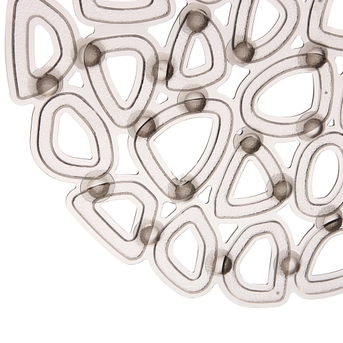 Коврик в ванну 65х35 Миф серый_3