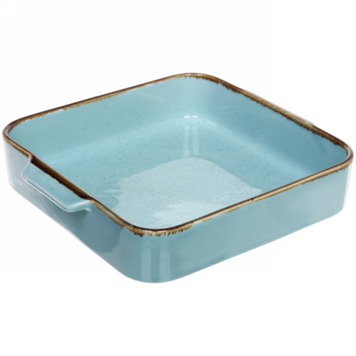 Форма для запекания керамическая "Tiffany Blue" 23*20,3*5см