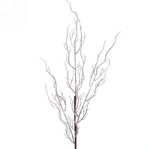 Ветка декоративная Лесное сияние 80 см, Белый_3