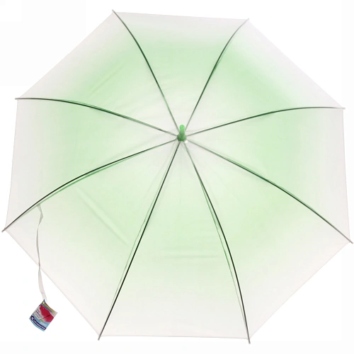 Зонт-трость женский Градиент микс 4 цвета, 8 спиц, d-92см, длина в слож виде 72см_21