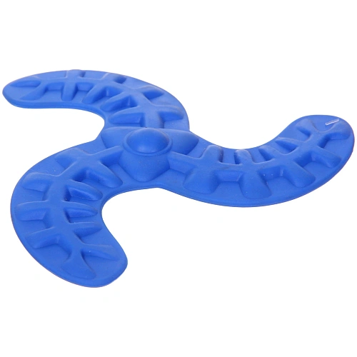 Игрушка - бумеранг для собак Любимый БРО , цвет синий, d-20см100гр (лейбл)_3