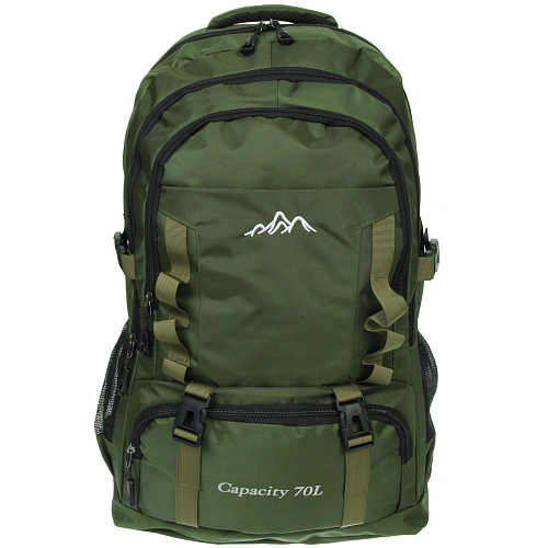 Рюкзак туристический 50л, цвет зеленый 306_13