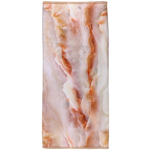 Коврик для сушки посуды 3850см Мрамор оранжевый_3