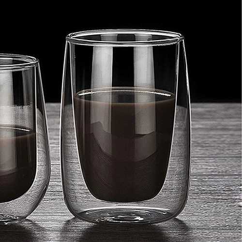 Стакан стеклянный с двойными стенками 450мл Хай-Тек LCWB5753_5