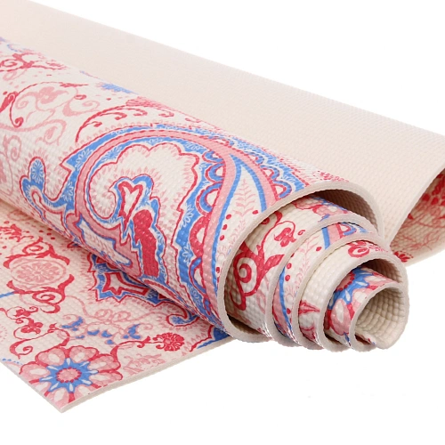 Коврик для йоги 6 мм 173х61 см Свежесть ветра PVC, микс принтов_8