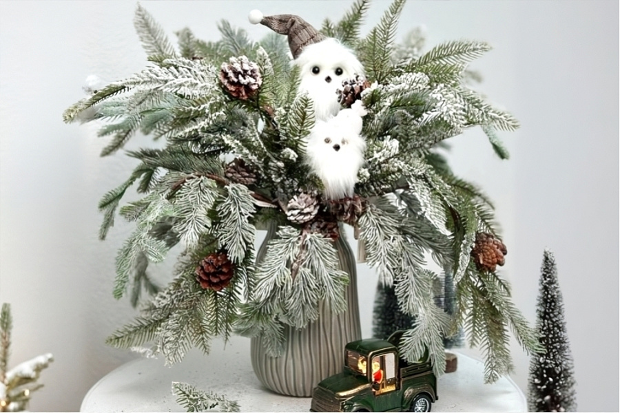 Заснеженное утро