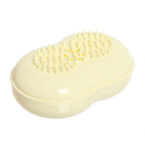 Мыльница закрытая Вояж со щеткой С13