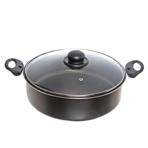 Жаровня 28см "FOREVER" со стеклянной крышкой, ручки съемные JBr1-728-11