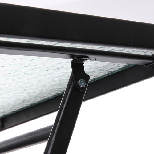 Стол складной квадратный Дачная симфония DS-Q70G, 707070 см, черный_6