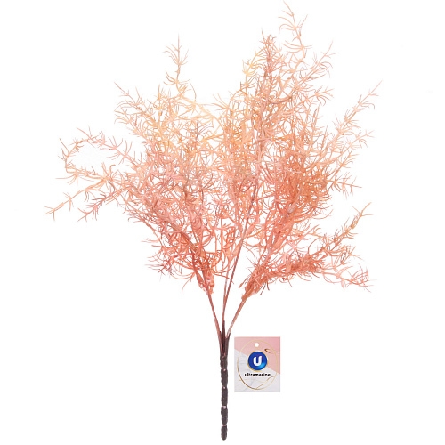 Искусственные цветы "Волшебная трава" 38см цвет розовый