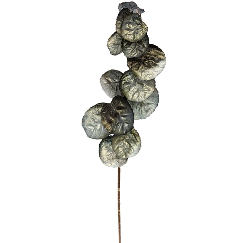 Искусственные цветы FLOWERS GLAMOUR 80см Ветка декоративная зеленая_2