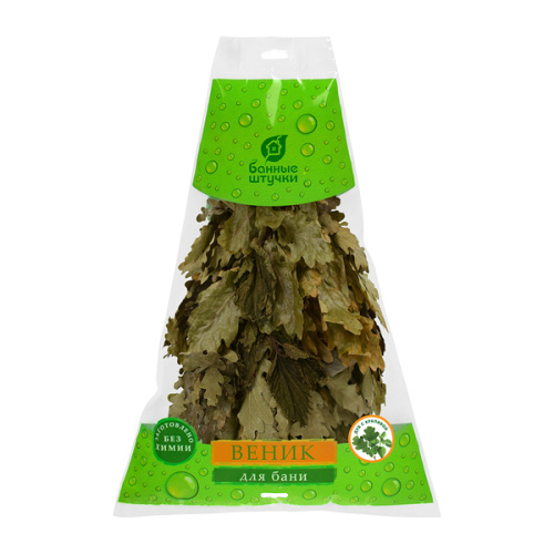Веник дубовый с крапивой в уп. "Банные штучки"