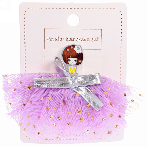 Зажим для волос Японка”, микс 6 цветов, 8,56,5см_7