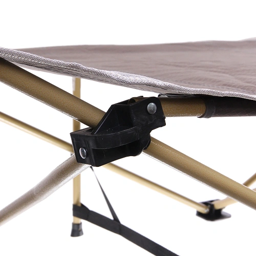 Раскладушка кемпинговая складная 1886645 см, серый_8