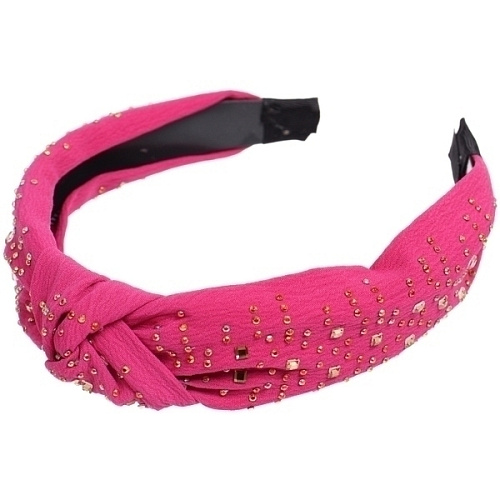 Ободок для волос ЛАФАНТАЛЬ, эйфория, стразы, ширина 28см, микс 6 цветов (стикер на внутр часть)_7