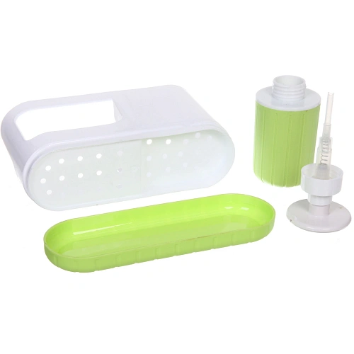 Дозатор для жидкого мыла с подставкой под губку Забота 835_6