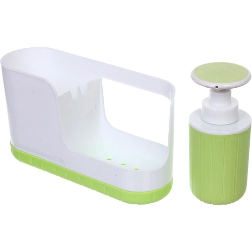 Дозатор для жидкого мыла с подставкой под губку Забота 835_5