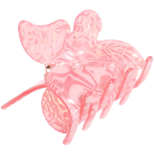 Заколка-краб для волос  ЭЙФОРИЯ ФЛО, шайла, микс 6 цветов, 4,7см (блистер Кокетка)_6