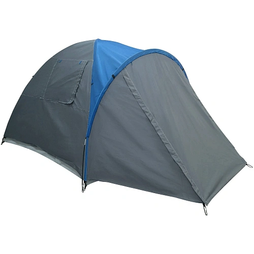 Палатка туристическая Кама-3 двухслойная, (100+215)215170 см, цвет серо-синий 2064_23