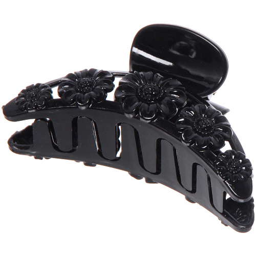 Заколка-краб для волос на блистере Diana Collection - Sara, микс 6 цветов, 75см _12