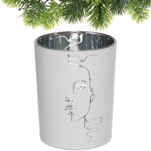 Подсвечник Нежный силуэт 1012,5 см, Белый_3