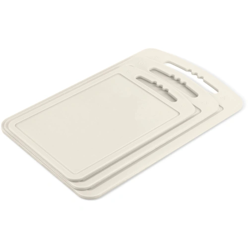 Доска разделочная набор 3 шт молочная С55МОЛ