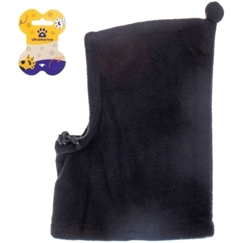 Шапка для собак и кошек "МОДНЫЙ БРО", цвет чёрный, р L