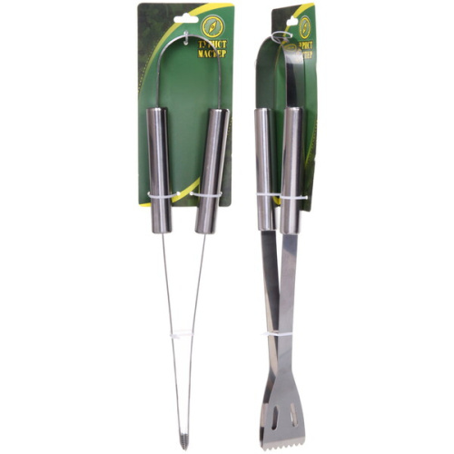 Щипцы для гриля и барбекю 34 см, ТУРИСТ МАСТЕР