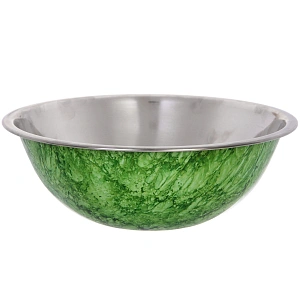 Миска из нержавеющей стали 3л 28см цветное покрытие "гранит"