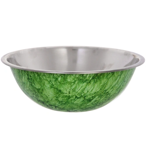 Миска из нержавеющей стали 3л 28см цветное покрытие "гранит"