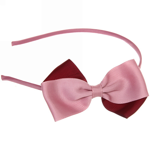 Ободок для волос детский на блистере Rapunzel, двухцветный, микс 6 цветов, 0,5см_8