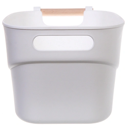 Корзинка для хранения с бамбуковой ручкой БРАМИНГЕМ, цвет белый, 33518155см_6