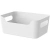 Корзинка универсальная для хранения "SCANDI", белый, 24*17*9см, 3,1л