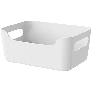 Корзинка универсальная для хранения "SCANDI", белый, 24*17*9см, 3,1л