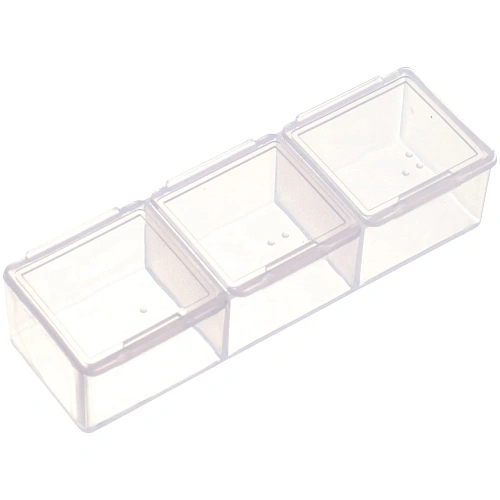 Контейнер для таблеток 3 ячейки 7,2х2х1,5см_9
