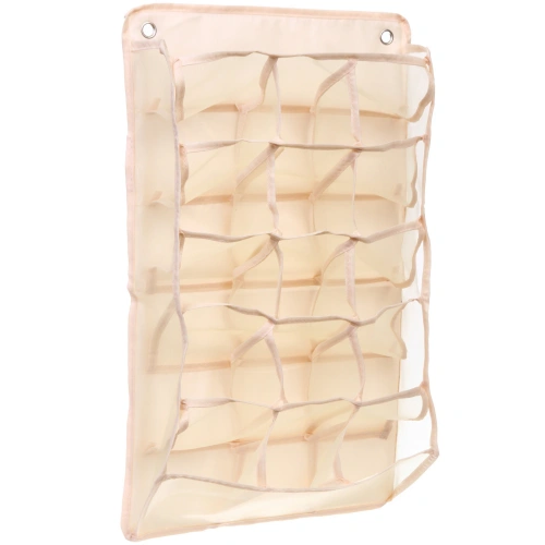 Органайзер подвесной для хранения вещей "ИДЕЯДОМА", цвет молочный, 15 ячеек, 48*29см