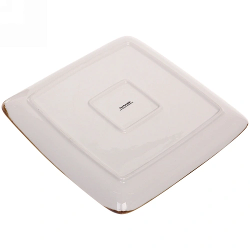 Тарелка керамическая Corsica orange 26262см_10