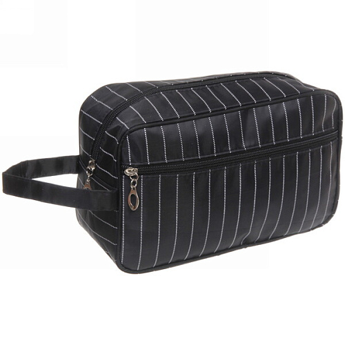 Косметичка "Classic style", цвет черный, 25*15*9см