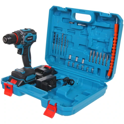 Дрель-шуруповерт аккумуляторная Mengtai (18В, 2,0Ач Li-ion аккум. 2шт, ЗУ) MGT-10