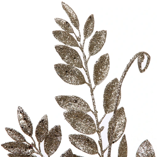 Ветка декоративная Изящный вензель 82 см, Шампань_4